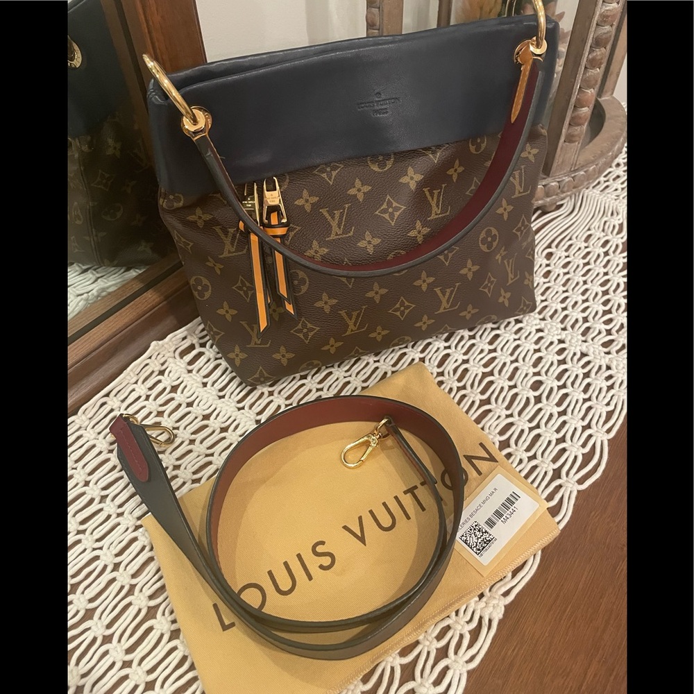 COPY - Louis Vuitton Tuileries Besace Marine Bordeaux